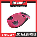 Pet Bag Backpack, Soft Pet Carrier for Cats and Dogs, Pink Color (Medium)