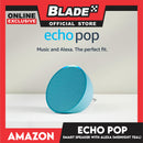 Amazon Echo Pop Full Sound Compact Smart Speaker with Alexa (Midnight Teal)