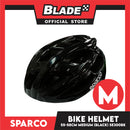 Sparco Bike and Scooter Helmet Medium Size 55-58cm (Black) Sports Helmet SE300BK