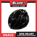 Sparco Bike and Scooter Helmet Medium Size 55-58cm (Black) Sports Helmet SE300BK