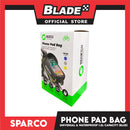 Sparco Waterproof Bicycle Phone Pad Bag 1.5L (Black/Blue)