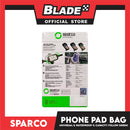 Sparco Waterproof Bicycle Phone Pad Bag 360 degree 1L (Black/Yellow Green) SE106YL