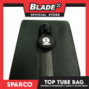 Sparco Waterproof Bicycle Top Tube Bag 1L (Black/Yellow Green) SE102YL