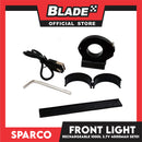 Sparco Bicycle LED Front Head Light Waterproof Rechargeable 1000 Lumens 4000mAh