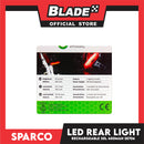 Sparco Bicycle LED  Rear Light Waterproof Rechargeable 30 Lumens 400mAh