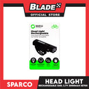 Sparco Bicycle LED Front Head Light Waterproof Rechargeable 360 Lumens 2000mAh