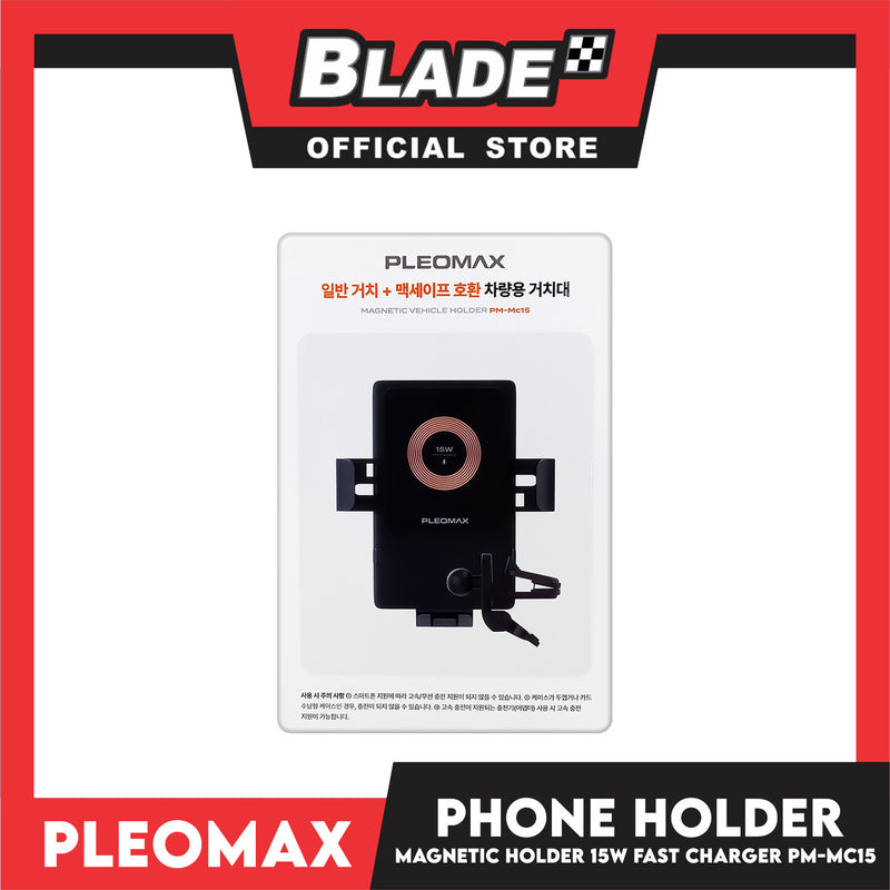 Pleomax Magsafe Wireless Charging Holder Magnetic Car Charger 15W PM-Mc15