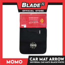 Momo Car Mat Arrow (Black / White) Universal Car Mats Set of 4