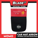 Momo Car Mat Arrow (Black / White) Universal Car Mats Set of 4
