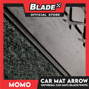 Momo Car Mat Arrow (Black / White) Universal Car Mats Set of 4