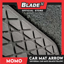 Momo Car Mat Arrow (Black / Yellow) Universal Car Mats Set of 4