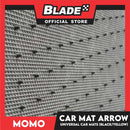Momo Car Mat Arrow (Black / Yellow) Universal Car Mats Set of 4