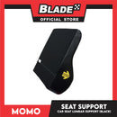Momo Car Seat Lumbar Support Memory Foam Ergonomic Black
