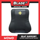 Momo Car Seat Lumbar Support Memory Foam Ergonomic Black