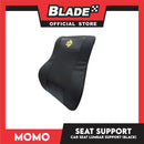 Momo Car Seat Lumbar Support Memory Foam Ergonomic Black