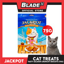 Jackpot Tasty Salmon Crunchy Cat Biscuits Delicious Cat Treats 75g