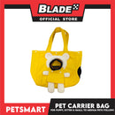 Pet Carrier Tote Bag Small Cat and  Dog Carrier Handbag  (Yellow)