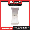 Pet Water Dispenser 3.5 Liters (White) with Anti-Slip Rubber for Cats and Dogs