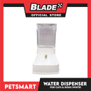 Pet Water Dispenser 3.5 Liters (White) with Anti-Slip Rubber for Cats and Dogs