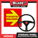 Momo Montecarlo 350mm Steering Wheel (Black/Red)