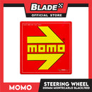 Momo Montecarlo 350mm Steering Wheel (Black/Red)