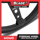 Momo Prototipo 370mm Steering Wheel (Black)