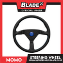 Momo Montecarlo 350mm Steering Wheel (Black/Blue)