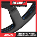 Momo Montecarlo 350mm Steering Wheel (Black/Blue)