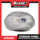 Momo Montecarlo 350mm Steering Wheel (Black/Blue)