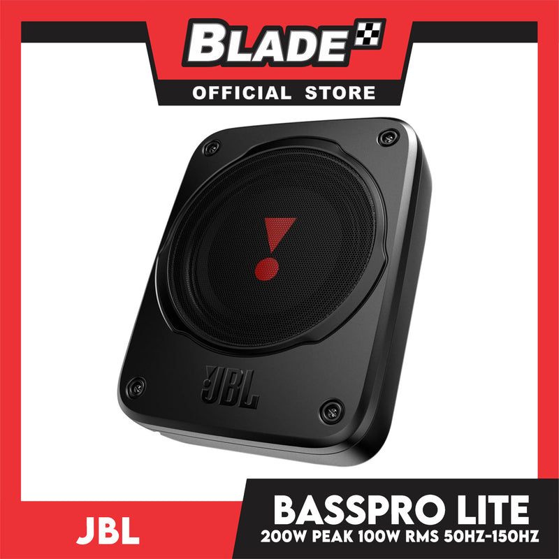 JBL Basspro Lite 10-1/4'' (259.6mm) Ultra-Compact Under Seat Subwoofer System 200W Peak 100W RMS