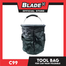 C99 Car Wash Tool Bag 6 Pockets Foldable (Black)