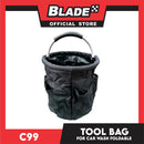 C99 Car Wash Tool Bag 6 Pockets Foldable (Black)