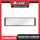 Carmate Wide Flat Rear View Mirror 270mm M52KR for Mid-size Cars