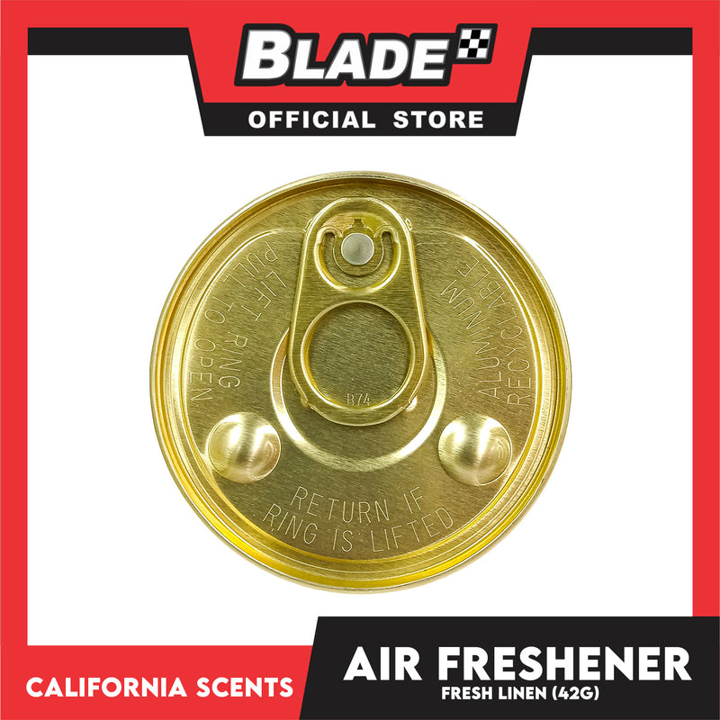 California Scents Organic Air Freshener (Fresh Linen/ Linen Sugar) 42g