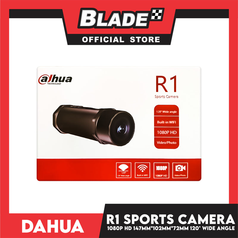 Dahua R1 Sports Camera 1080p HD 120° Wide Angle for Motorcycle