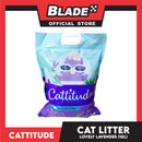 Cattitude Bentonite Cat Litter (Lovely Lavender) Quick Clumping 10 Liters