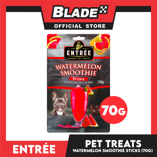 Entree Gourmet Watermelon Smoothie in Sticks Pet Treats 70g