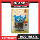 Dentalight Seafood Licious Premium Jerky  (Strip of Salmon) Oven-roasted 70grams