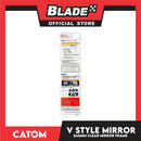 Catom V Style Rearview Car Mirror 240mm Clear Mirror