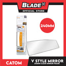 Catom V Style Rearview Car Mirror 240mm Clear Mirror