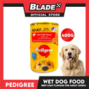 Pedigree Beef Loaf Flavour 400g For Adult, Canned Dog Food