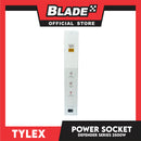 Tylex XE02 4 Universal Socket Outlet with 4 USB Ports