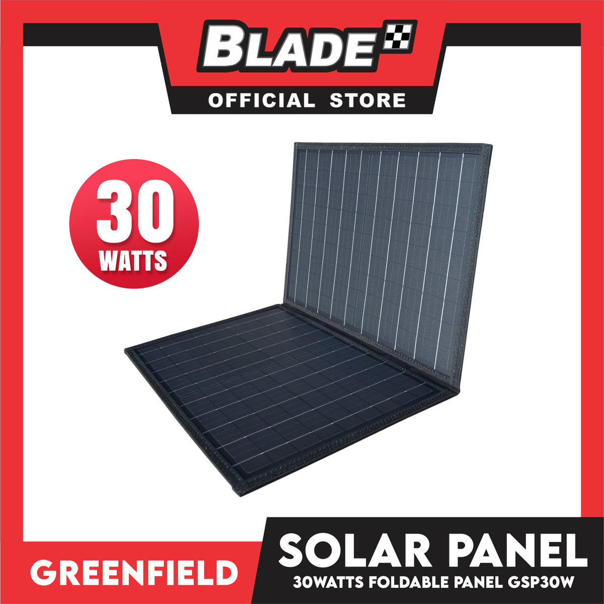 Greenfield 30W Foldable Solar Panel GSP30W