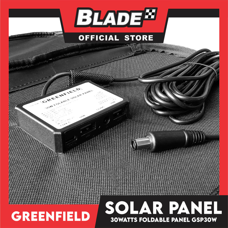 Greenfield 30W Foldable Solar Panel GSP30W