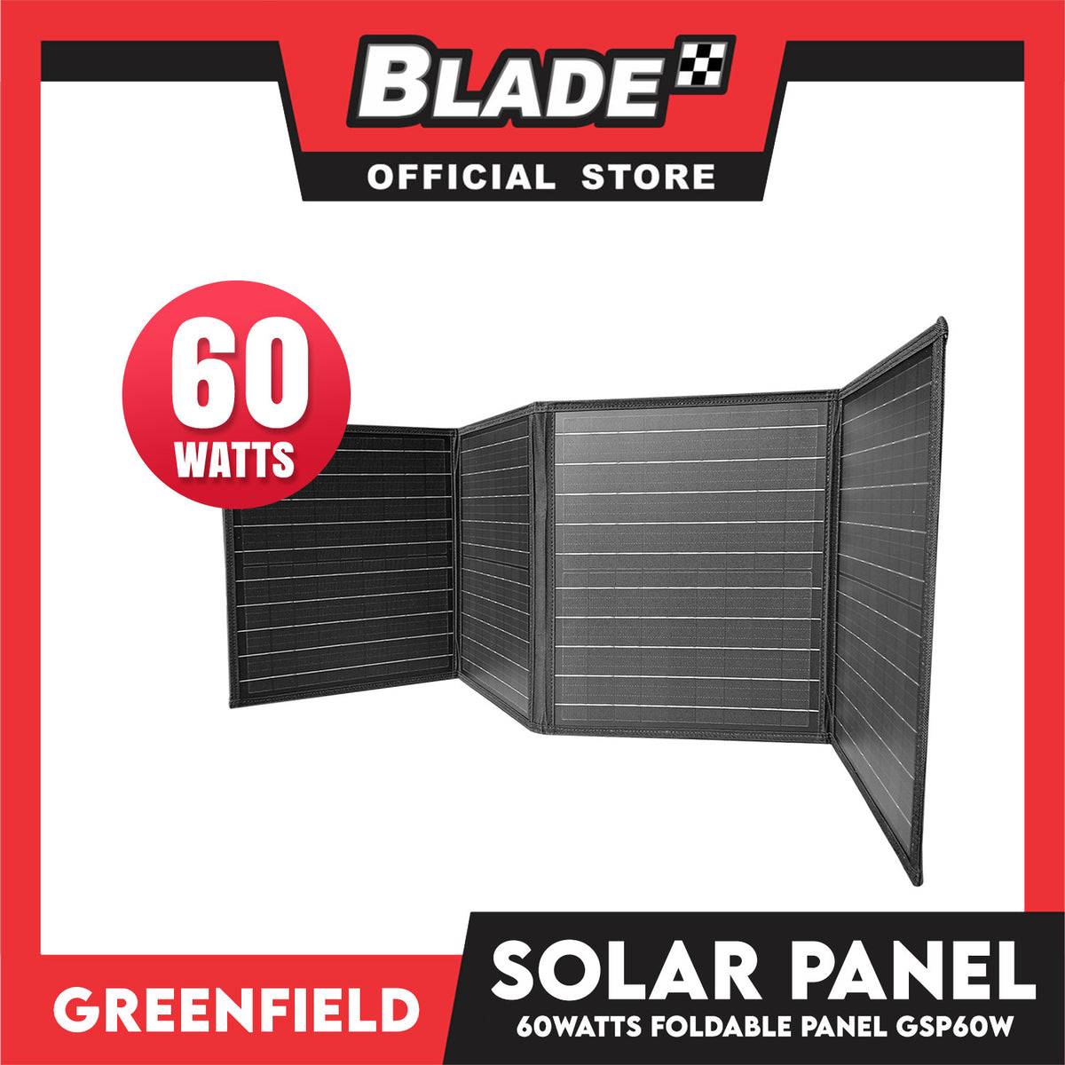 Greenfield 60W Foldable Solar Panel GSP60W
