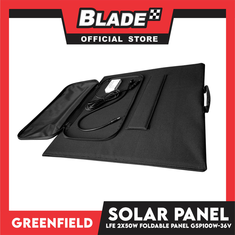 Greenfield LFE 2X50W Solar Panel 36V GSP100W