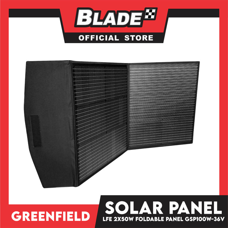 Greenfield LFE 2X50W Solar Panel 36V GSP100W