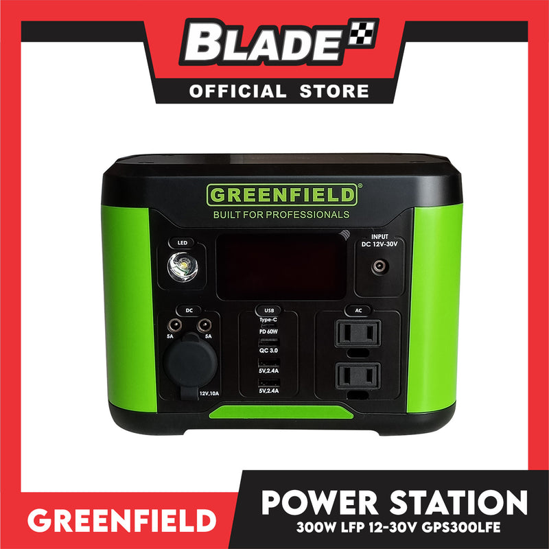 Greenfield Lithium Phosphate Power Station 300W LFP 72,000 mAH