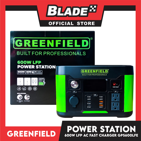 Greenfield Lithium Phosphate Power Station 600W LFP 96,000 mAH