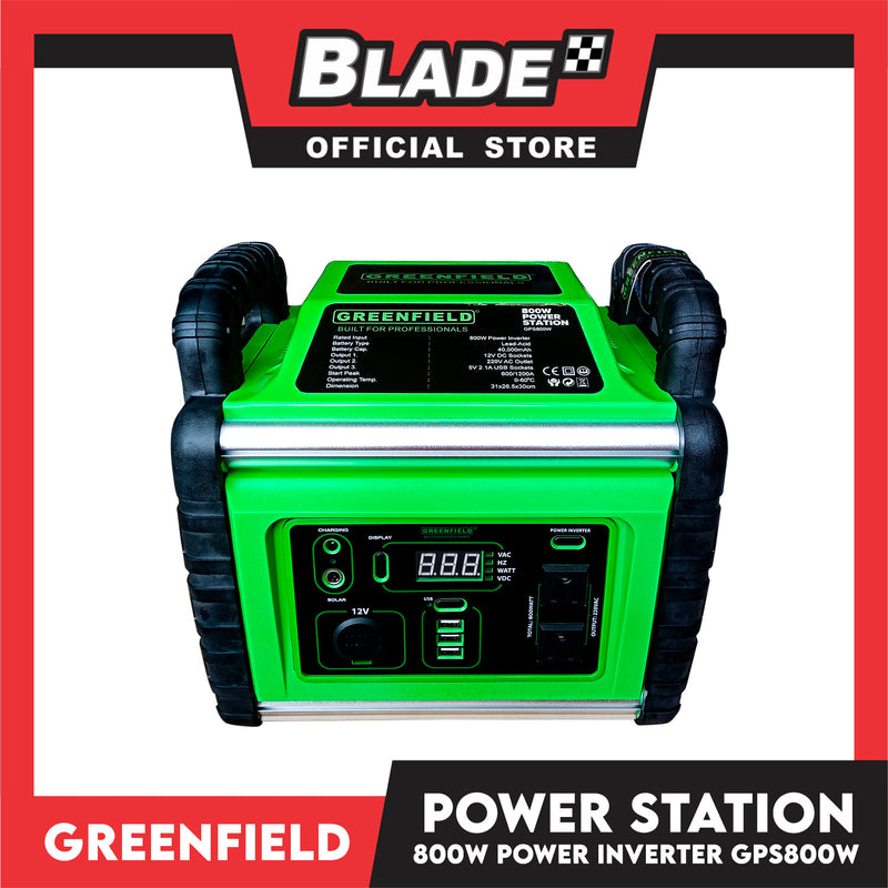 Greenfield 800W Lead-acid Power Station 40,000 Mah GPS800W